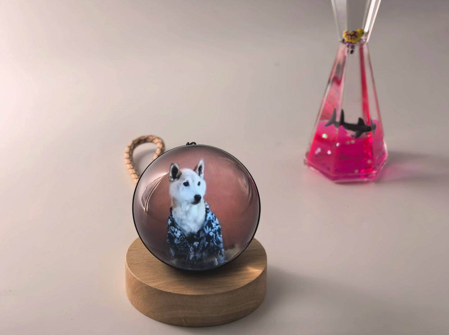 Dropshipping Gift HA Valentine'S Day Gift Crystal Ball Video Player MP4 Player Birthday Gift Desktop Ornament Video Crystal Ball