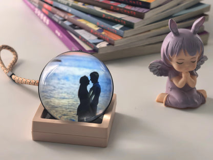 Dropshipping Gift HA Valentine'S Day Gift Crystal Ball Video Player MP4 Player Birthday Gift Desktop Ornament Video Crystal Ball